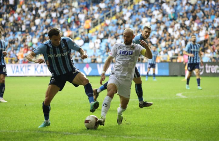 ALANYASPOR, ADANA DEPLASMANINDA FARKLI MAĞLUP