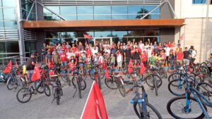 ALANYA’DA 100. YIL BİSİKLET TURU