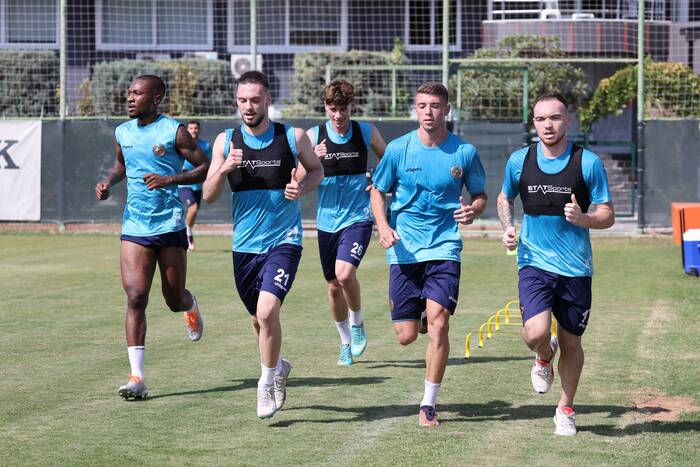 ALANYASPOR, TRABZONSPOR MAÇINA HAZIRLANIYOR