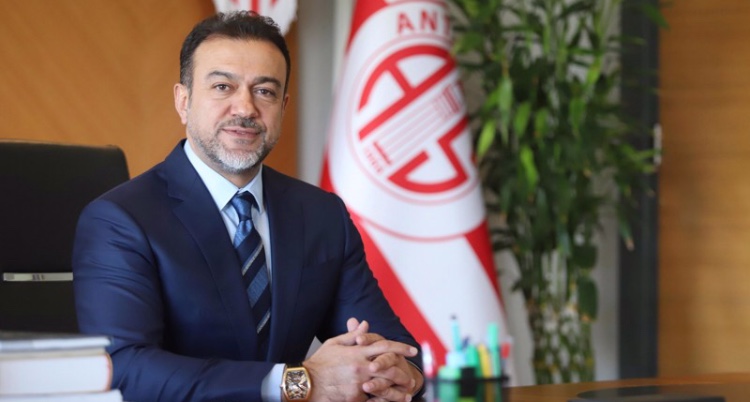 ANTALYASPOR BAŞKANI SABRİ GÜLEL, İSTİFA KARARI ALDI