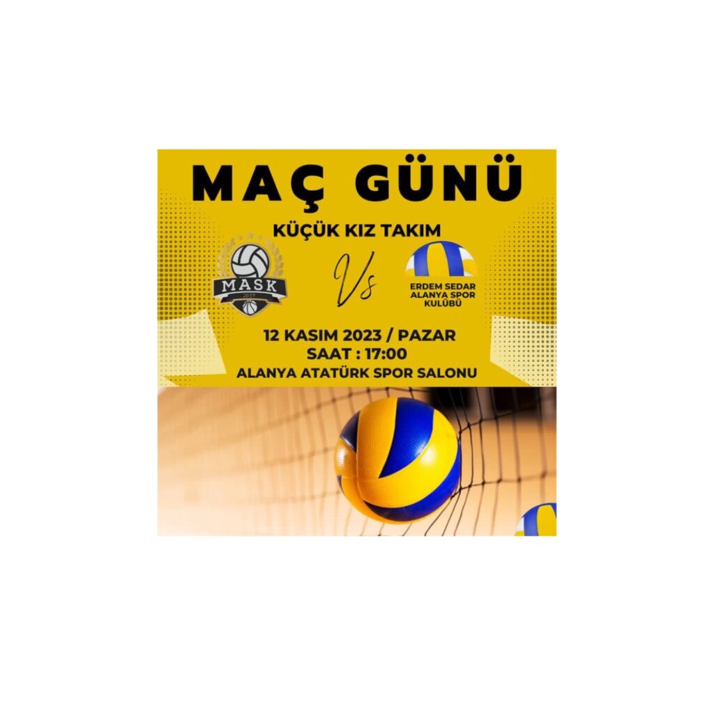 MASK KÜÇÜK KIZ B TAKIMI’NIN RAKİBİ ERSE SPOR KULÜBÜ