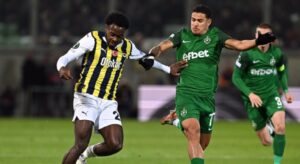 FENERBAHÇE, DEPLASMANDA LUDOGORETS’E MAĞLUP OLDU