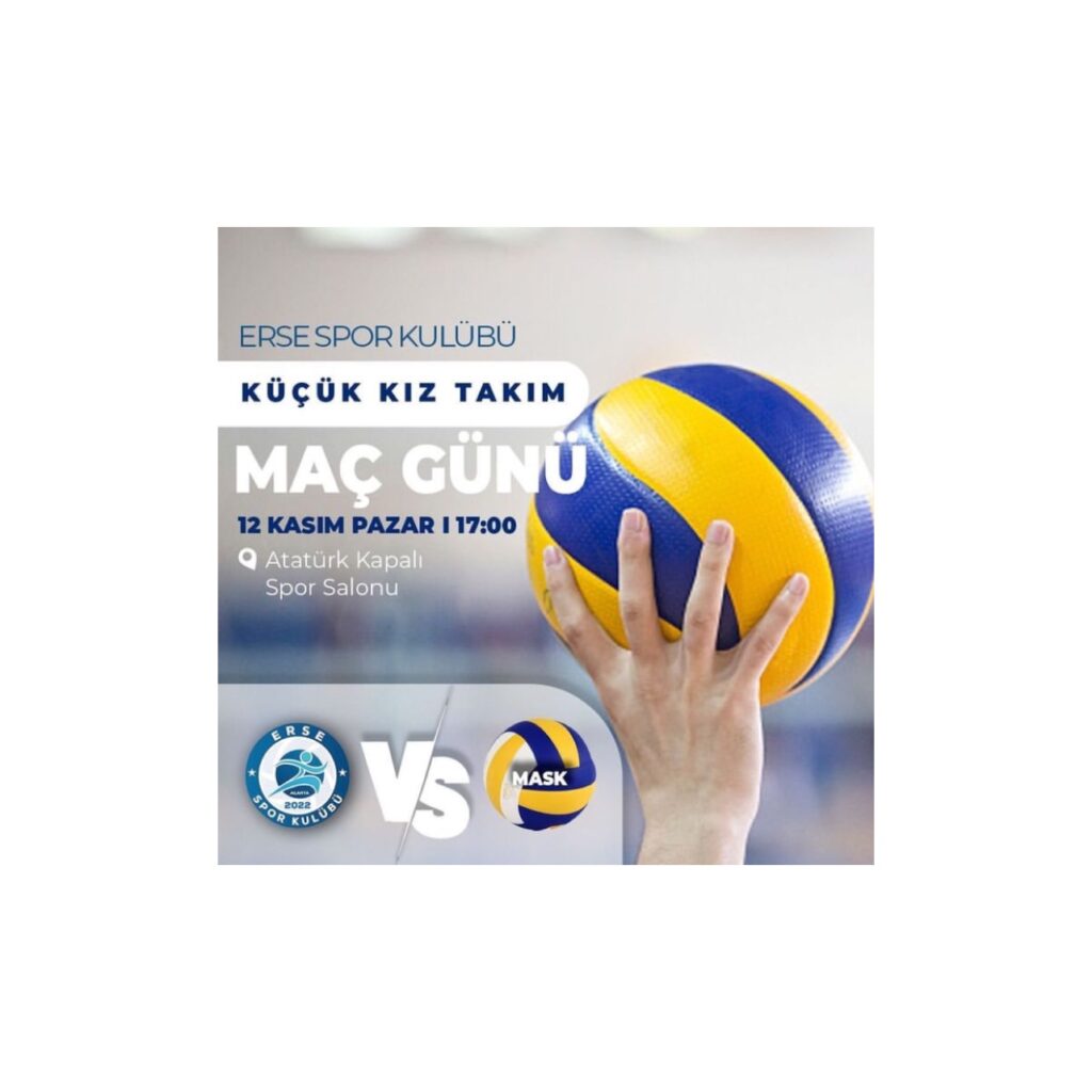 ERSE SPOR KULÜBÜ KÜÇÜK KIZ TAKIMI, YARIN MASK İLE KARŞILAŞACAK