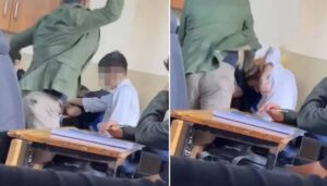 DAYAKÇI ÖĞRETMENİ HASTANELİK ETTİLER