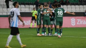 KONYASPOR, ERBAASPOR’U ZORLANMADAN GEÇTİ
