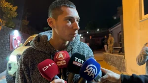 DAĞDA MAHSUR KALAN TOPRAK RAZGATLIOĞLU KORKUTTU