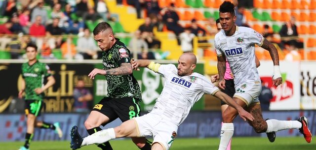 ALANYASPOR, KONYASPOR KARŞISINDA 1 PUANLA YETİNDİ