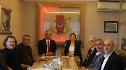 ÜMİT UYSAL AGC’Yİ ZİYARET ETTİ