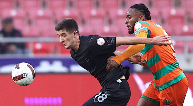 OĞUZ ATTI, ALANYASPOR MERSİN’DE 1 PUANI KAPTI
