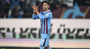 BAKASETAS, TRABZONSPOR FORMASIYLA SON MAÇINA ÇIKTI