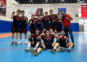 ÖHEP GENÇ ERKEK VOLEYBOL B TAKIMI, İLK MAÇINDA GALİP