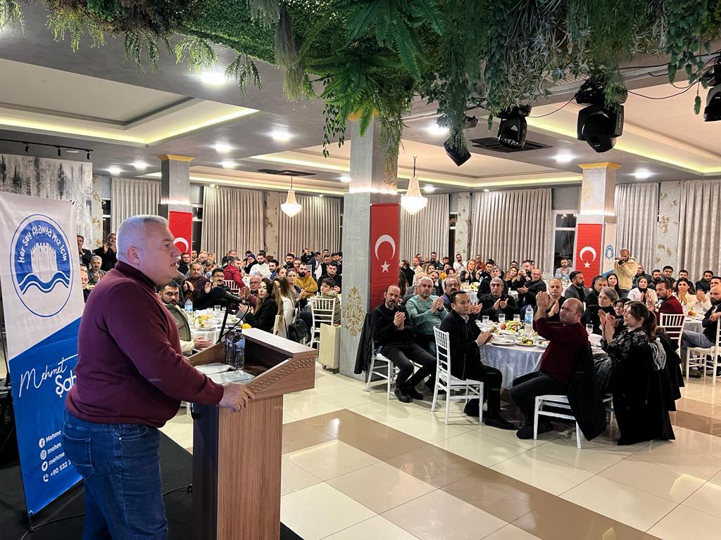 MEHMET ŞAHİN’E GÖNÜLLÜ DESTEĞİ