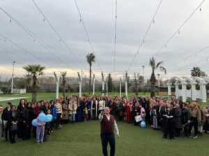 BAŞKAN ADAYI ŞAHİN’E KADIN GÖNÜLLÜLERİNDEN TAM DESTEK