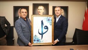 CUMHUR İTTİFAKI BAŞKAN YÜCEL İLE YOLA DEVAM DEDİ