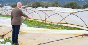 ÖZÇELİK’TEN ZARAR GÖREN ÇİFTÇİLERE DESTEK SÖZÜ