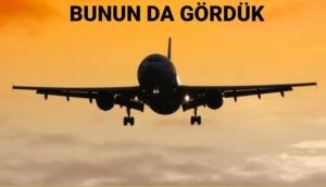 UÇAKTA YOLCULARIN ÜZERİNE KURTÇUK DÖKÜLDÜ