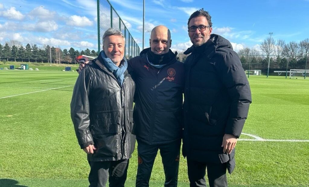 ÖMER ERDOĞAN VE DOMENEC TORRENT’DEN GUARDİOLA’YA ZİYARET