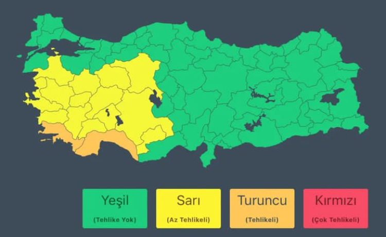AFAD İLE METEOROLOJİ ANTALYA VE ALANYA’YI UYARDI