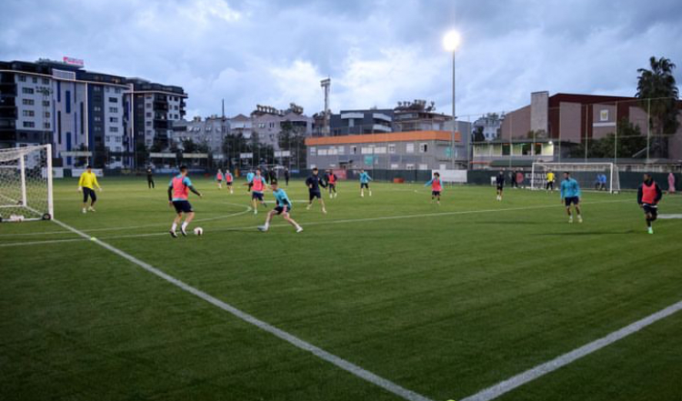 ALANYASPOR, EMS YAPI SİVASSPOR MAÇINA HAZIRLANIYOR