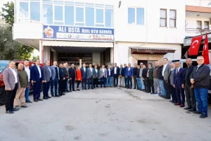 ALANYA SANAYİ ESNAFI BAŞKAN YÜCEL’LE YOLA DEVAM DEDİ