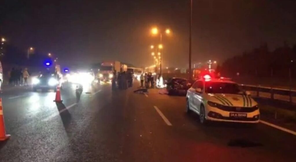 TEM’DE KATLİAM GİBİ KAZA