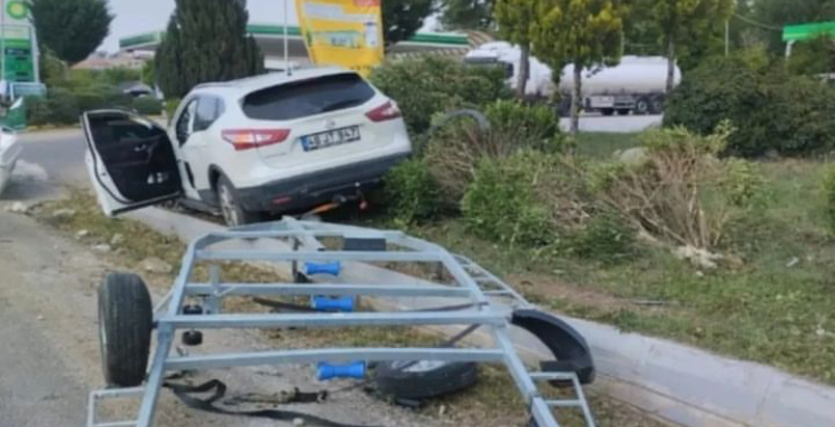 MANSUR YAVAŞ’IN AĞABEYİ KAZA GEÇİRDİ