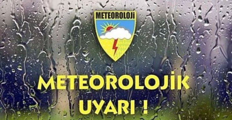 KUVVETLİ YAĞIŞ UYARISI