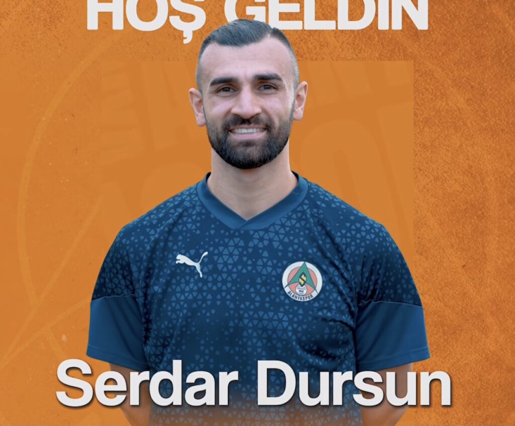 SERDAR DURSUN, RESMEN ALANYASPOR’DA