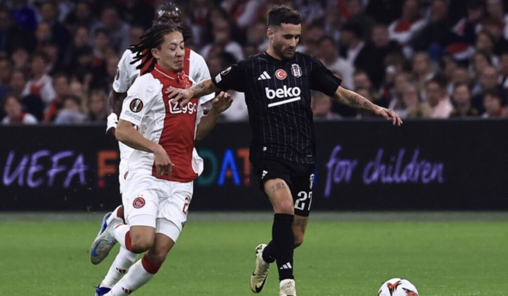BEŞİKTAŞ, AVRUPA LİGİ’NDE AJAX’A MAĞLUP OLDU