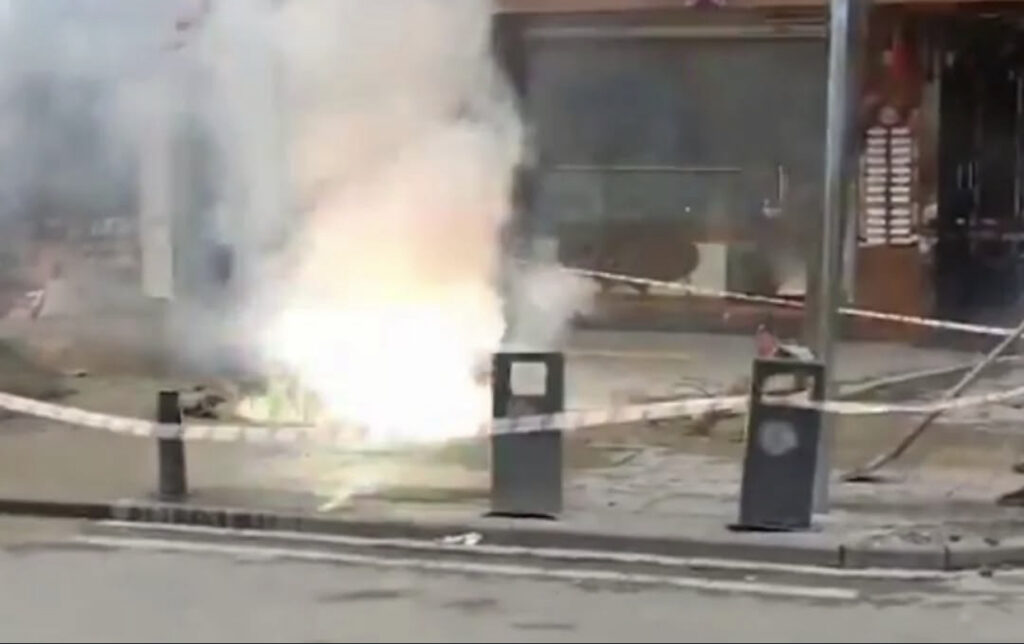 İSKİ ÇALIŞMASINDA KORKU DOLU ANLAR