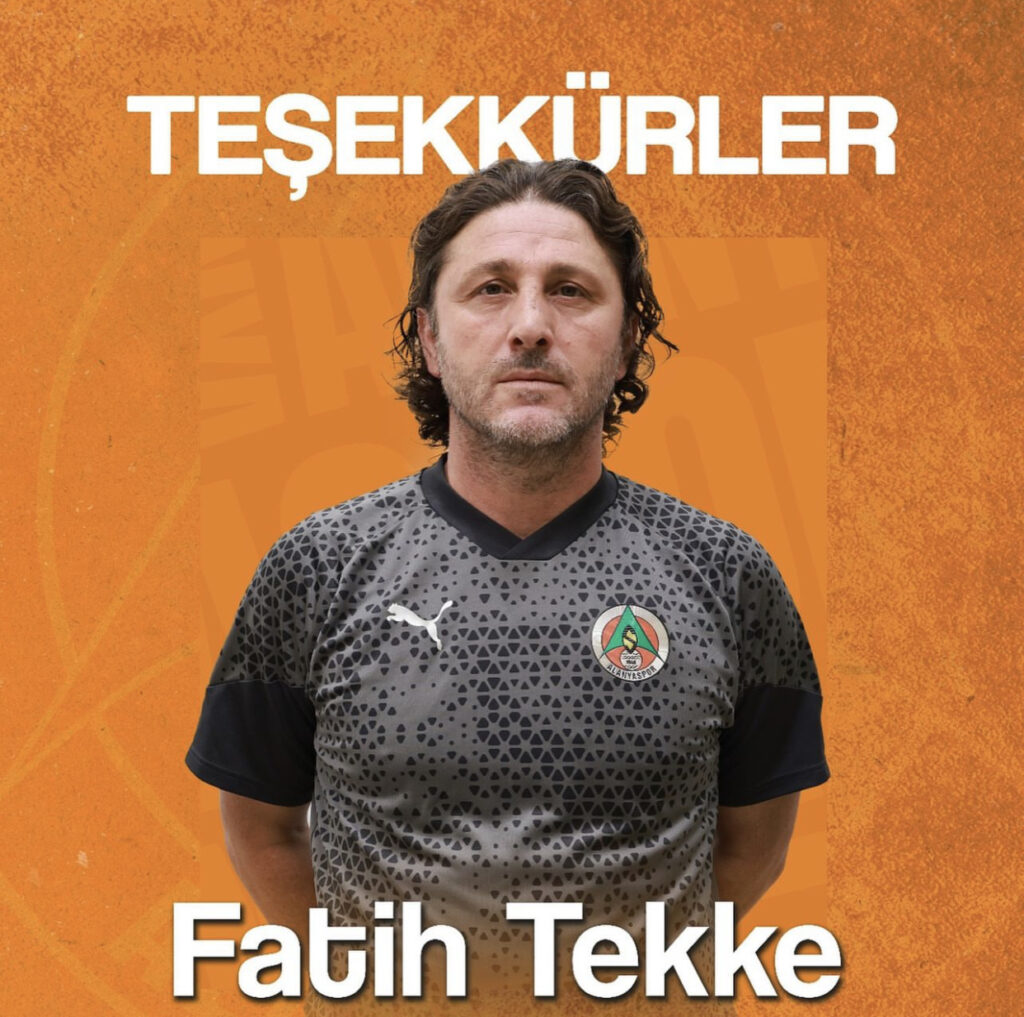 ALANYASPOR, FATİH TEKKE İLE YOLLARINI AYIRDI
