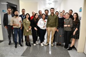 ALANYA EĞİTİM VE ARAŞTIRMA HASTANESİNDEN TIBBİ SEKRETERLERE ANLAMLI JEST