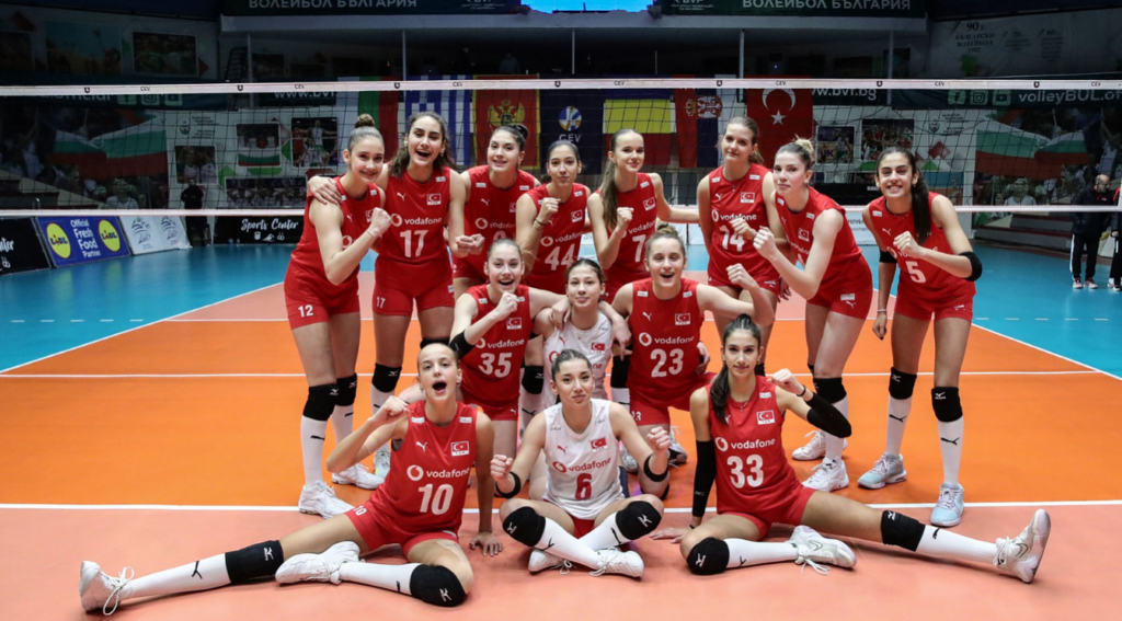 U16 KIZ MİLLİ VOLEYBOL TAKIMIMIZ, AVRUPA ŞAMPİYONASI’NDA
