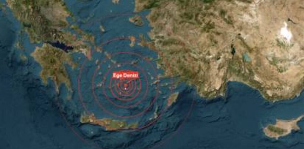 EGE’DE DEPREM FIRTINASI DEVAM EDİYOR
