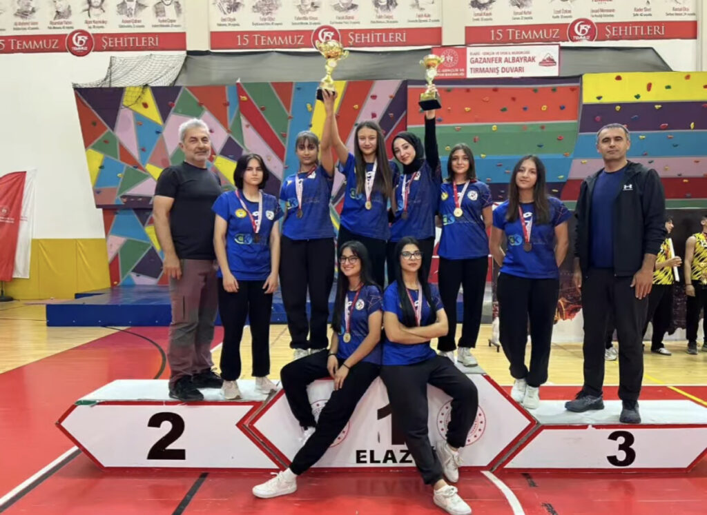 ELAZIĞ’DA ALANYA RÜZGARI: EGVEB TIRMANIŞTA TÜRKİYE ŞAMPİYONU