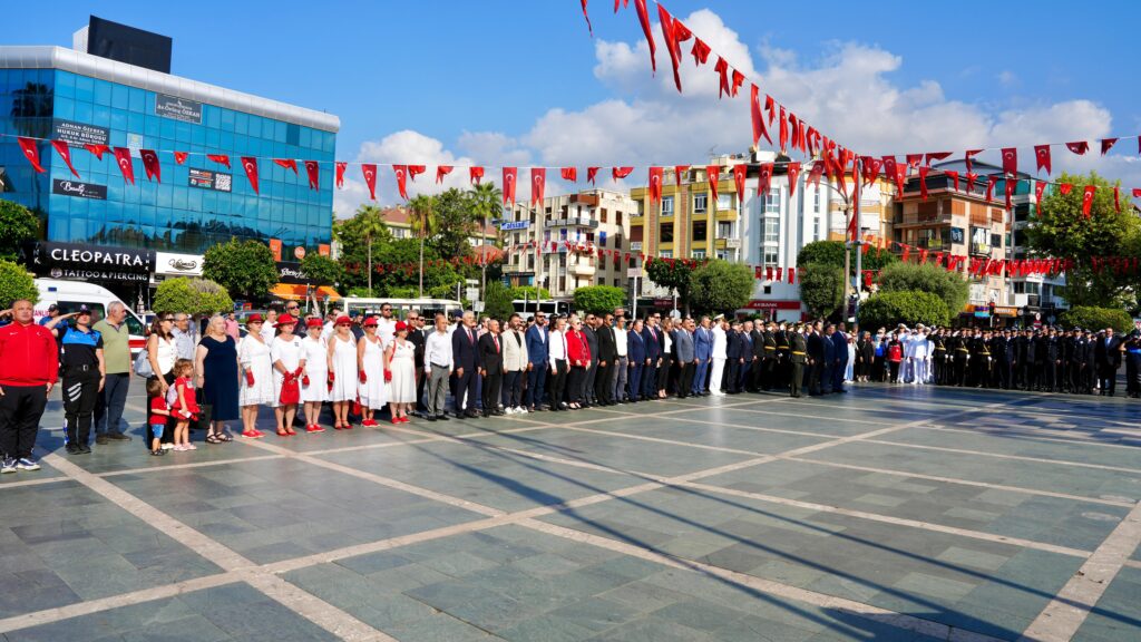 ZAFERİN 103. YILI ALANYA’DA COŞKUYLA KUTLANDI
