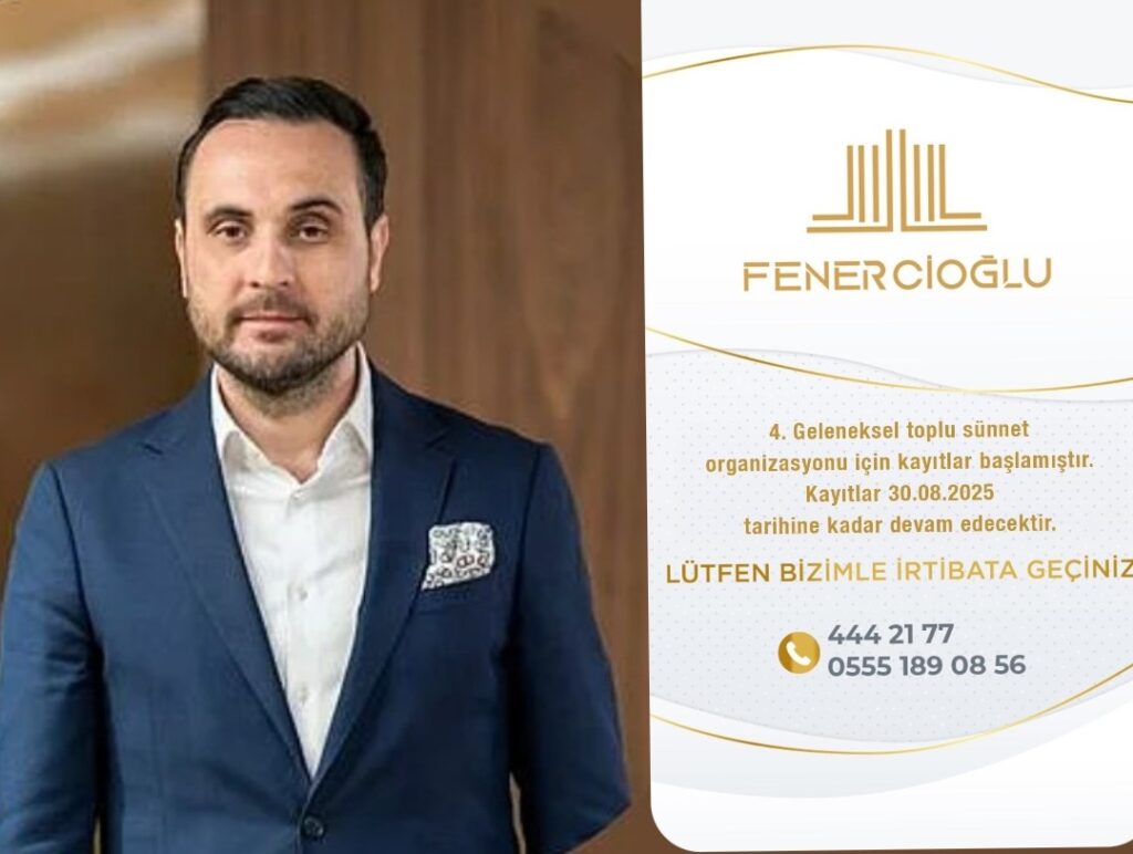 FENERCİOĞLU’NDAN SOSYAL SORUMLULUK HAMLESİ: