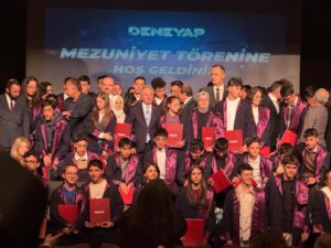 ERZURUM DENEYAP’TA MEZUNİYET HEYECANI: