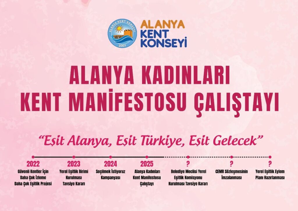 “ALANYA’DA KADIN MANİFESTOSU YAZILIYOR”