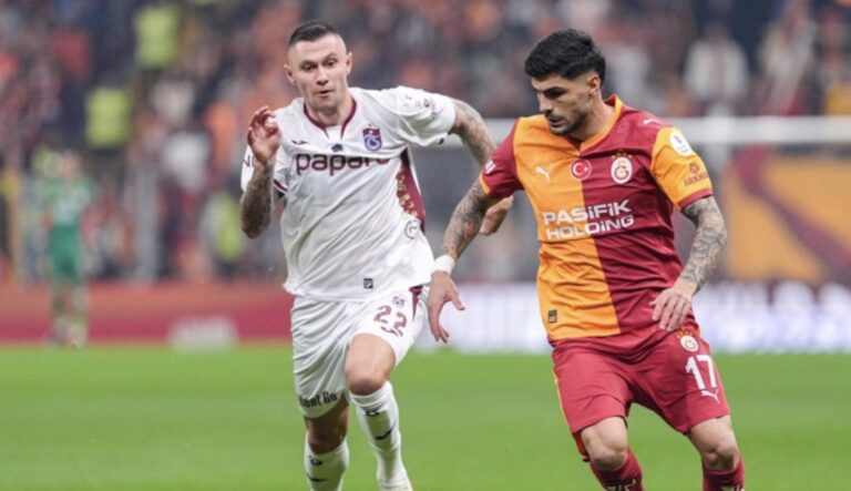 DERBİDE GALATASARAY VE TRABZONSPOR GOLSÜZ BERABERE KALDI