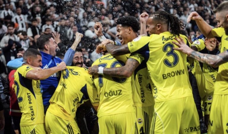 DOLMABAHÇE’DE Kİ DERBİDE KAZANAN FENERBAHÇE