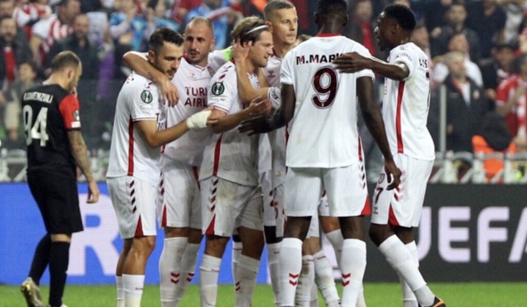 SAMSUNSPOR, KONFERANS LİGİ’NDE 3’DE 3 YAPTI