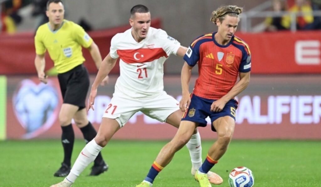 BİZİM ÇOCUKLAR, LİDER İSPANYA İLE BERABERE KALDI