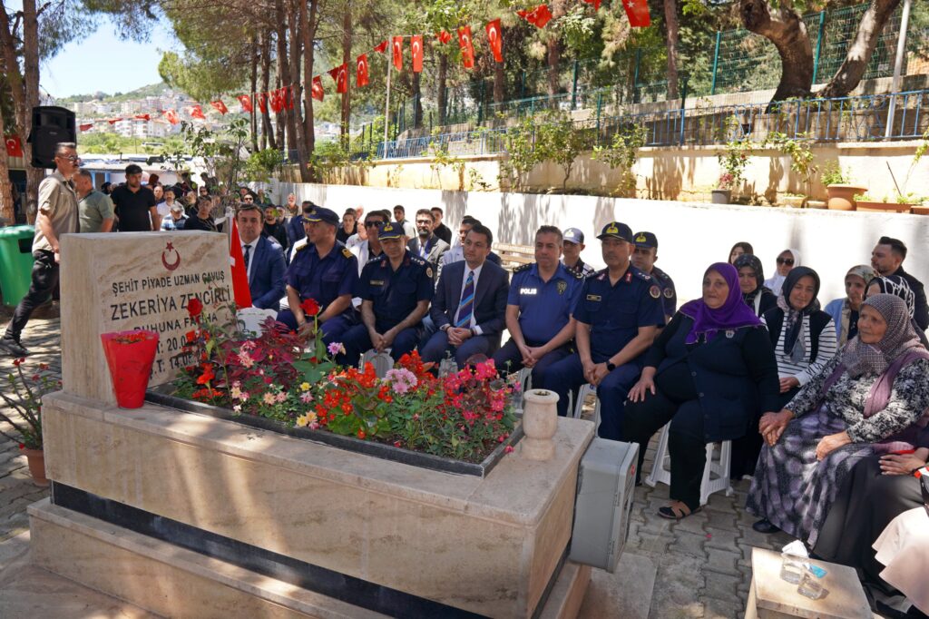 ŞEHİT ZEKERİYA ZENCİRLİ ALANYA’DA DUALARLA ANILDI