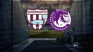 BANDIRMASPOR-KEÇİÖRENGÜCÜ MAÇI HANGİ KANALDA? CANLI İZLE