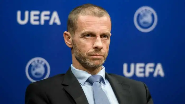 İZLE l UEFA BAŞKANI ALEKSANDER CEFERİN KONUŞUYOR