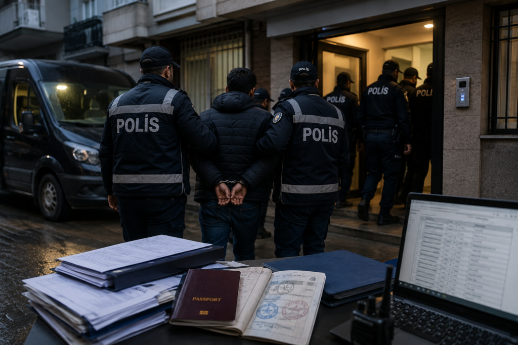 ALANYA’DA VİZE RANDEVUSU OPERASYONU