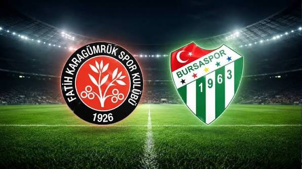 KARAGÜMRÜK-BURSASPOR MAÇI İLK 11’LERİ BELLİ OLDU