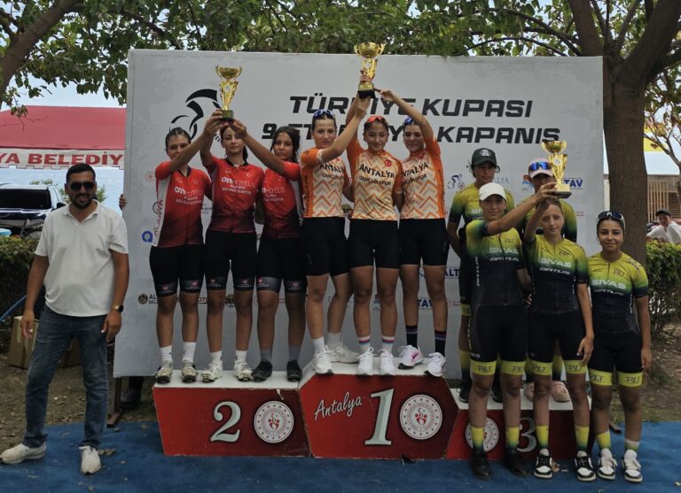 ALANYA BELEDİYESPOR’DA PEDALDA BÜYÜK BAŞARI!