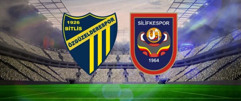 BİTLİS ÖZGÜZELDERE-SİLİFKE BELEDİYESPOR MAÇI HANGİ KANALDA? CANLI İZLE